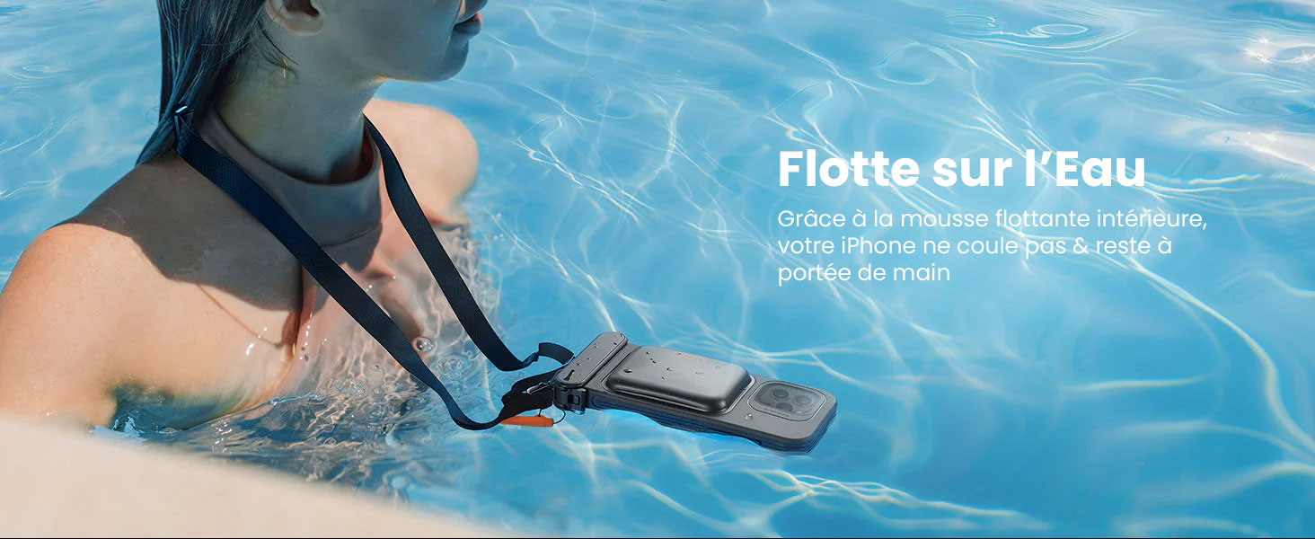 Pochette Étanche Flottante ESR Pouch Pro pour iPhone 15/14 Pro Max