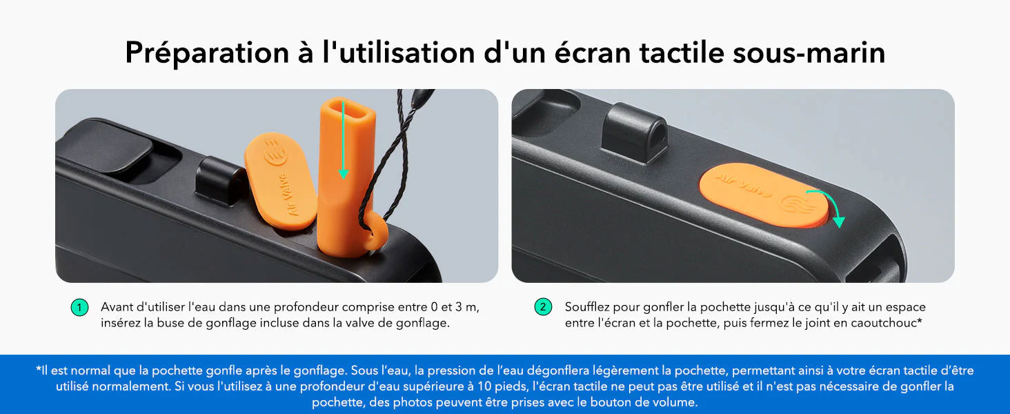 Pochette Étanche Flottante ESR Pouch Pro pour iPhone 15/14 Pro Max