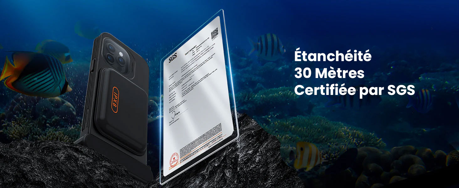 Pochette Étanche Flottante ESR Pouch Pro pour iPhone 15/14 Pro Max