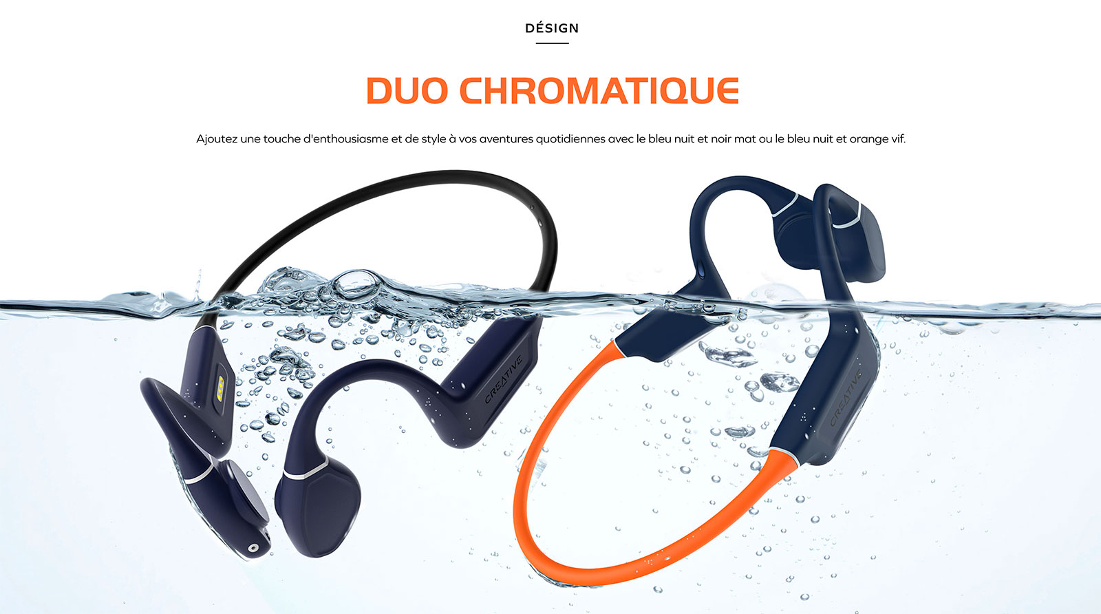 Écouteurs Bluetooth CREATIVE Outlier Free Pro Plus
