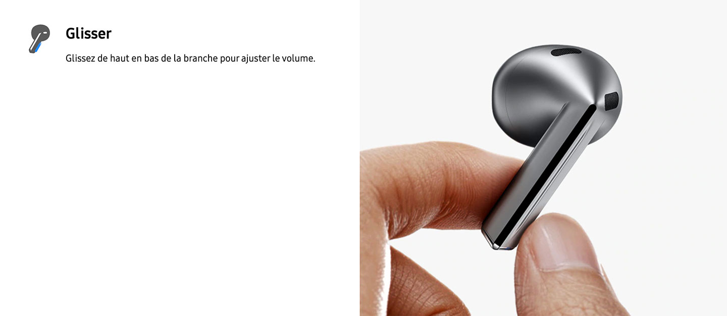 Écouteurs Bluetooth SAMSUNG Galaxy Buds3