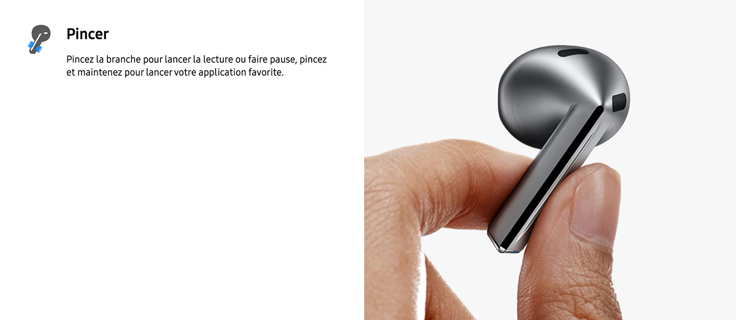 Écouteurs Bluetooth SAMSUNG Galaxy Buds3