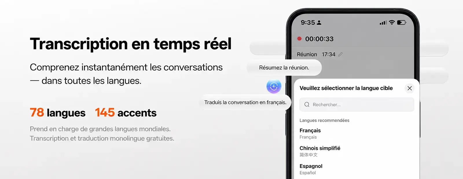 Transcription intelligente et analyse de conversations vocales propulsées par l'intelligence artificielle VIAIM