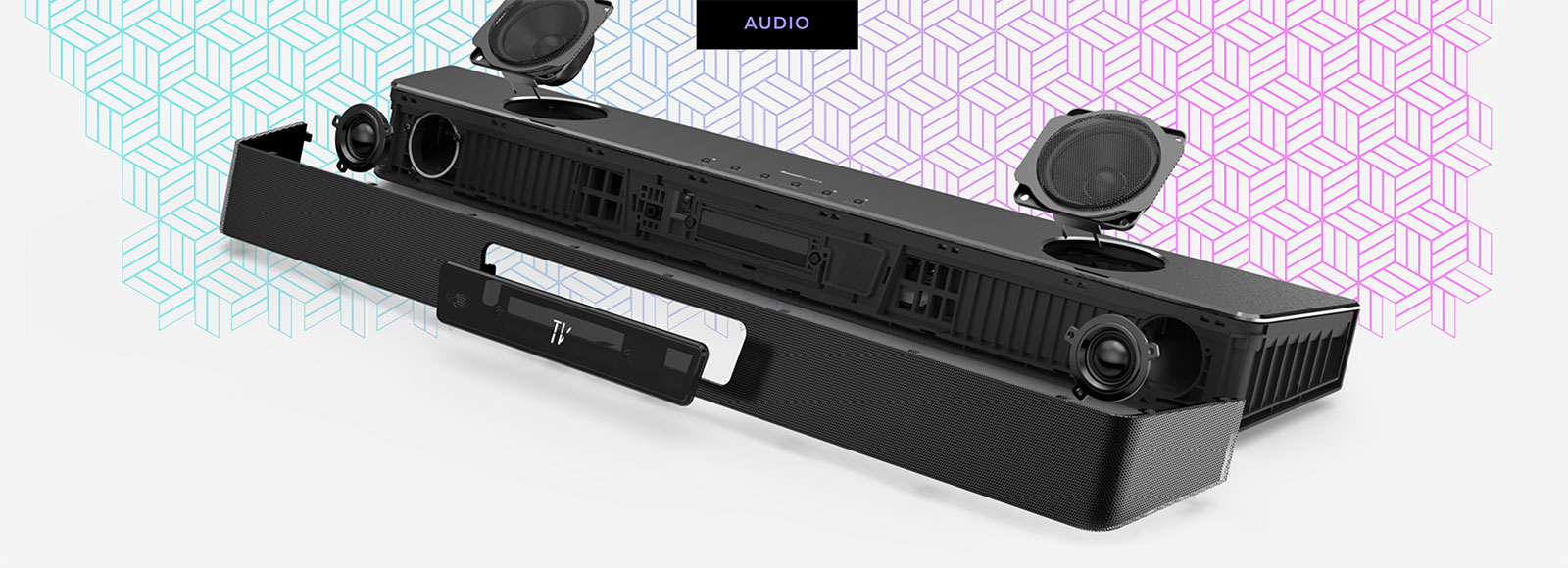 Barre de Son 2.1 CREATIVE Sound Blaster Katana V2X