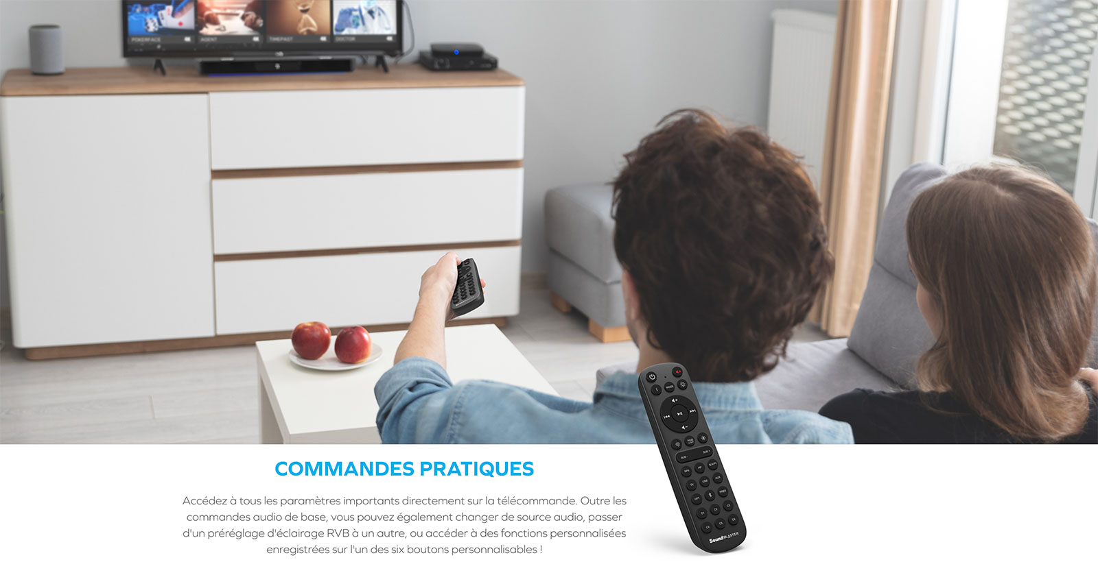 Barre de Son 2.1 CREATIVE Sound Blaster Katana V2X