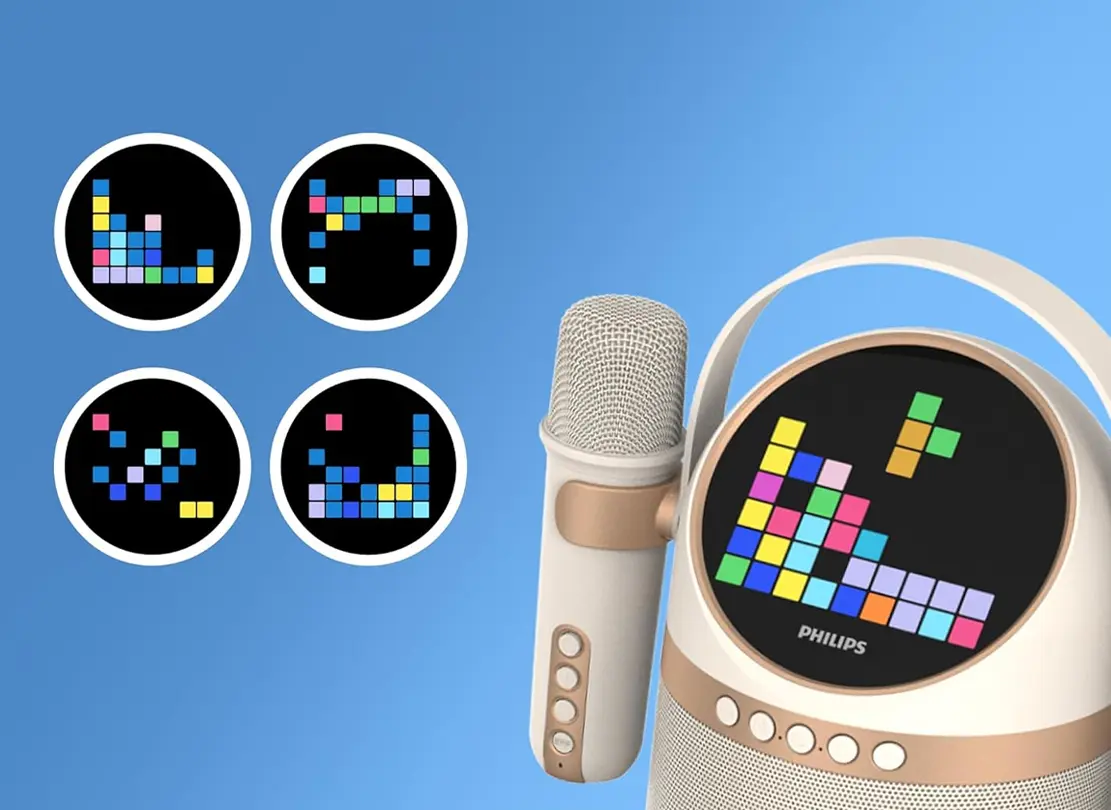 4 modes d'éclairage multicolores