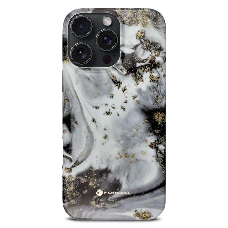 Coque MagSafe FORCELL F-Protect Mirage Marble pour iPhone 16 Pro