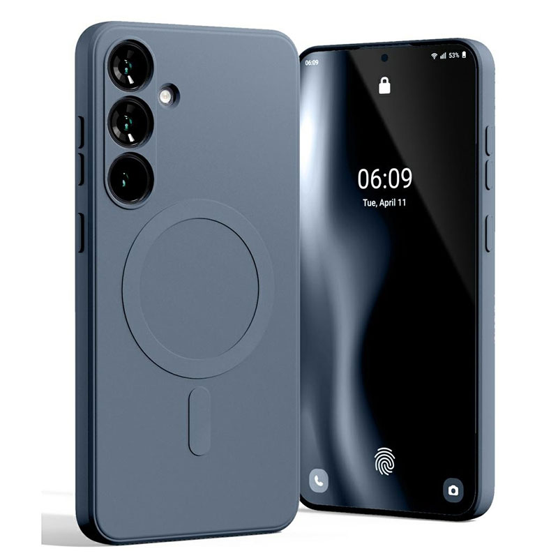 Coque Magnétique GOOSPERY Semi Silicone MagSafe pour Galaxy S25 Plus