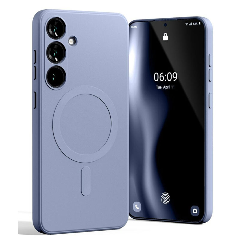 Coque Magnétique GOOSPERY Semi Silicone MagSafe pour Galaxy S25 Plus