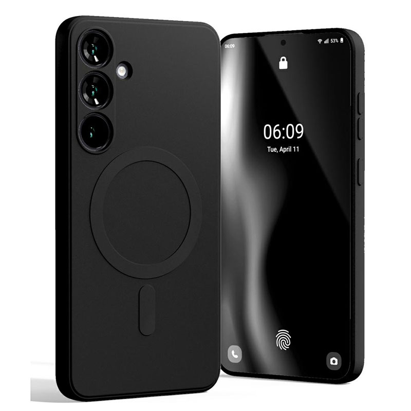 Coque Magnétique GOOSPERY Semi Silicone MagSafe pour Galaxy S25 Plus