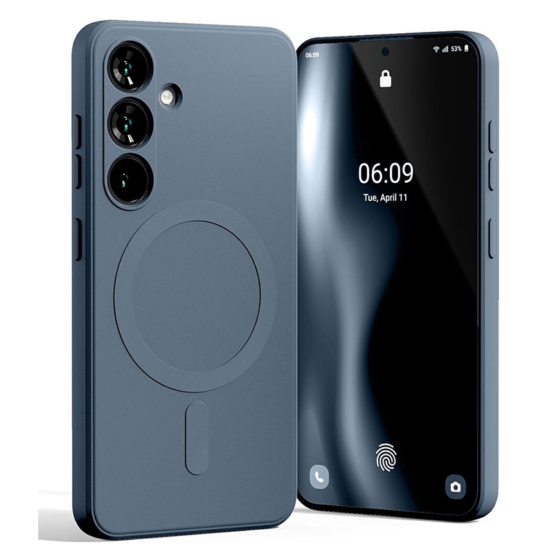 Coque Magnétique GOOSPERY Semi Silicone MagSafe pour Galaxy S25