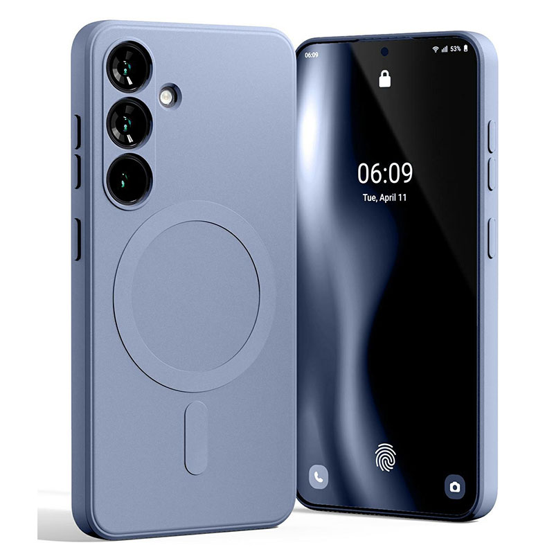 Coque Magnétique GOOSPERY Semi Silicone MagSafe pour Galaxy S25