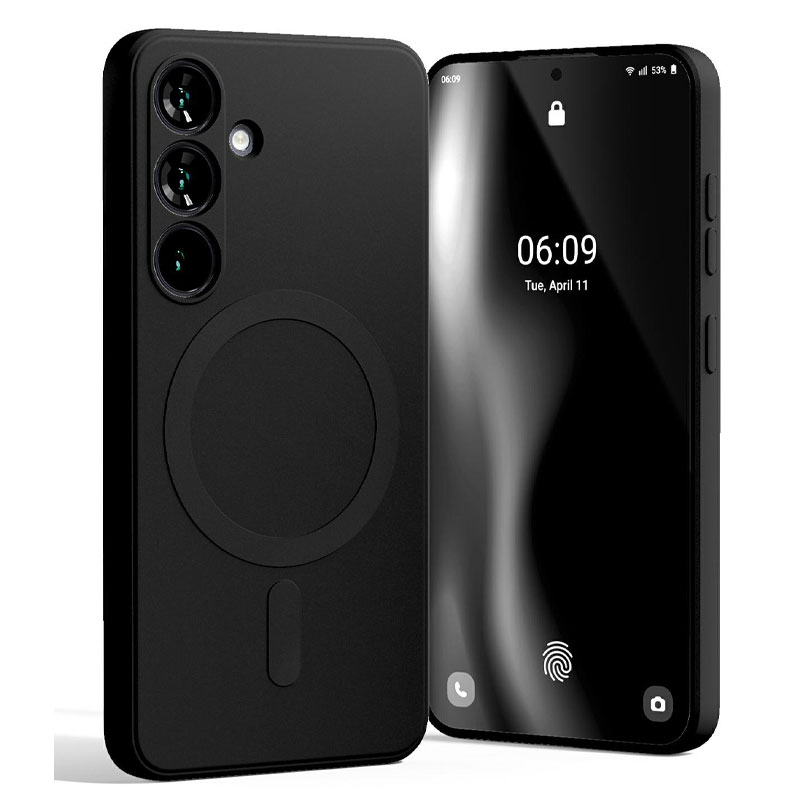 Coque Magnétique GOOSPERY Semi Silicone MagSafe pour Galaxy S25