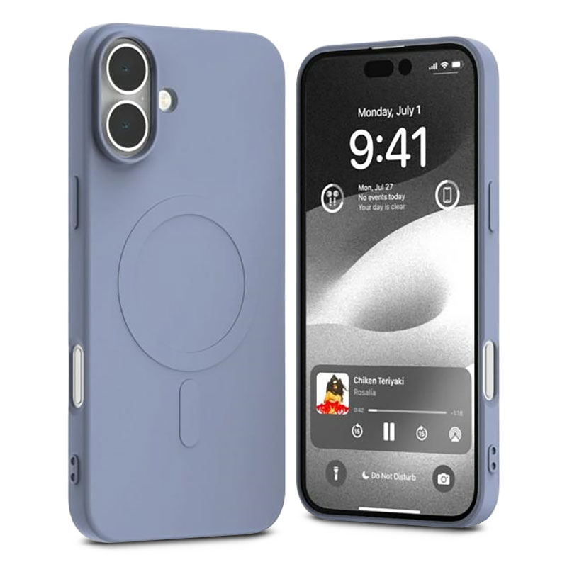 Coque MagSafe GOOSPERY Semi Silicone pour iPhone 16 Plus