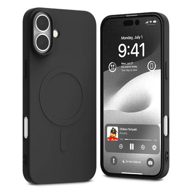 Coque MagSafe GOOSPERY Semi Silicone pour iPhone 16 Plus