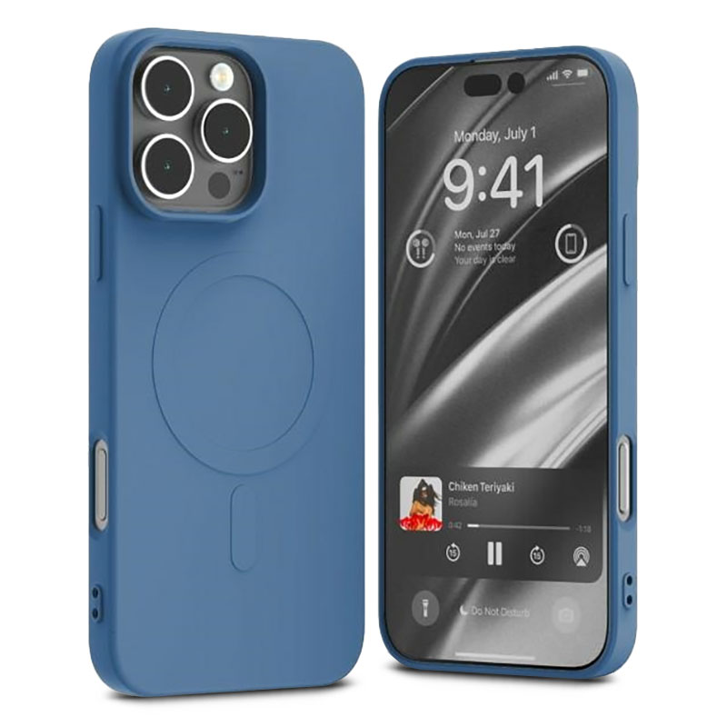 Coque MagSafe GOOSPERY Semi Silicone pour iPhone 16 Pro Max