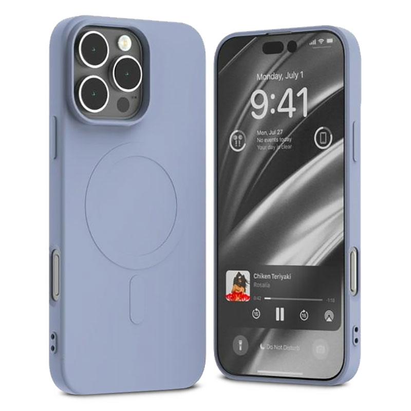 Coque MagSafe GOOSPERY Semi Silicone pour iPhone 16 Pro Max