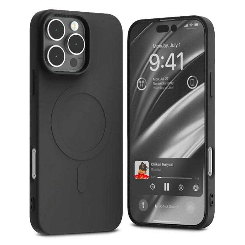 Coque MagSafe GOOSPERY Semi Silicone pour iPhone 16 Pro Max