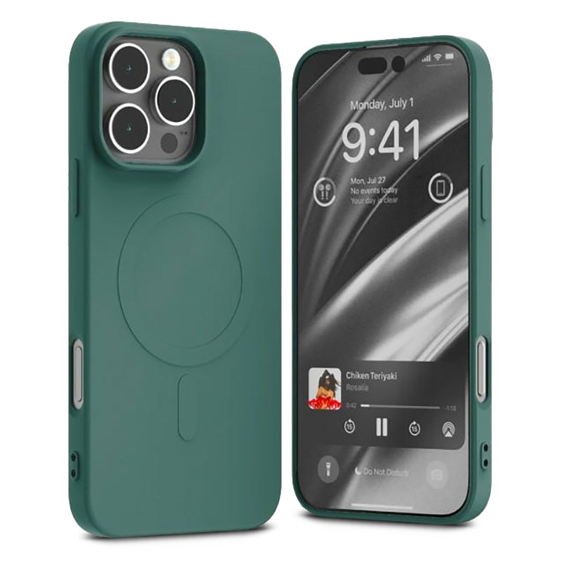 Coque MagSafe GOOSPERY Semi Silicone pour iPhone 16 Pro Max