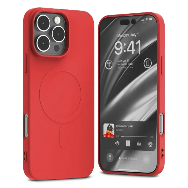 Coque MagSafe GOOSPERY Semi Silicone pour iPhone 16 Pro Max