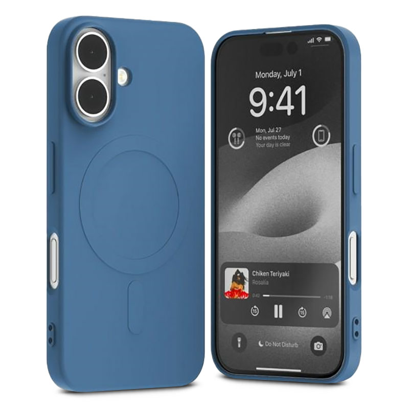 Coque MagSafe GOOSPERY Semi Silicone pour iPhone 16