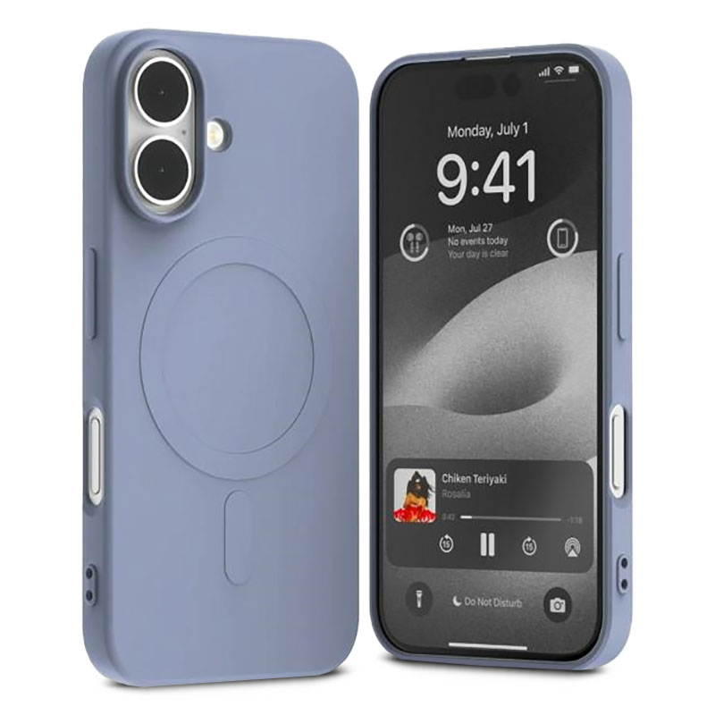 Coque MagSafe GOOSPERY Semi Silicone pour iPhone 16