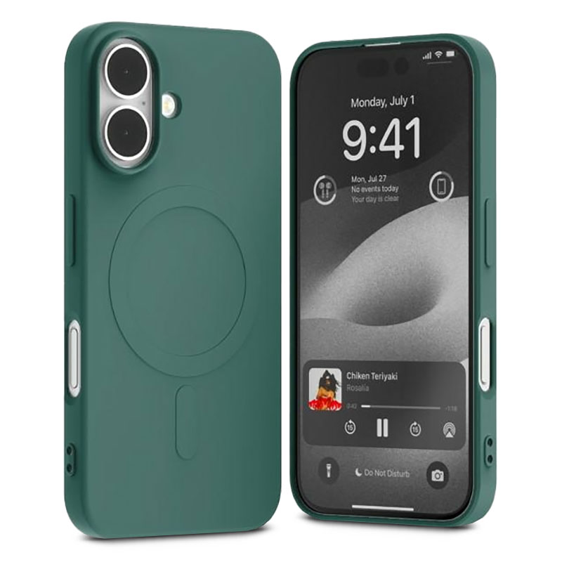 Coque MagSafe GOOSPERY Semi Silicone pour iPhone 16