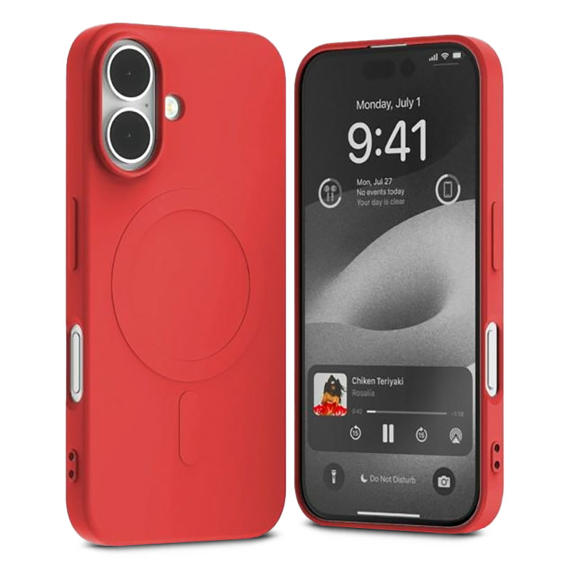 Coque MagSafe GOOSPERY Semi Silicone pour iPhone 16