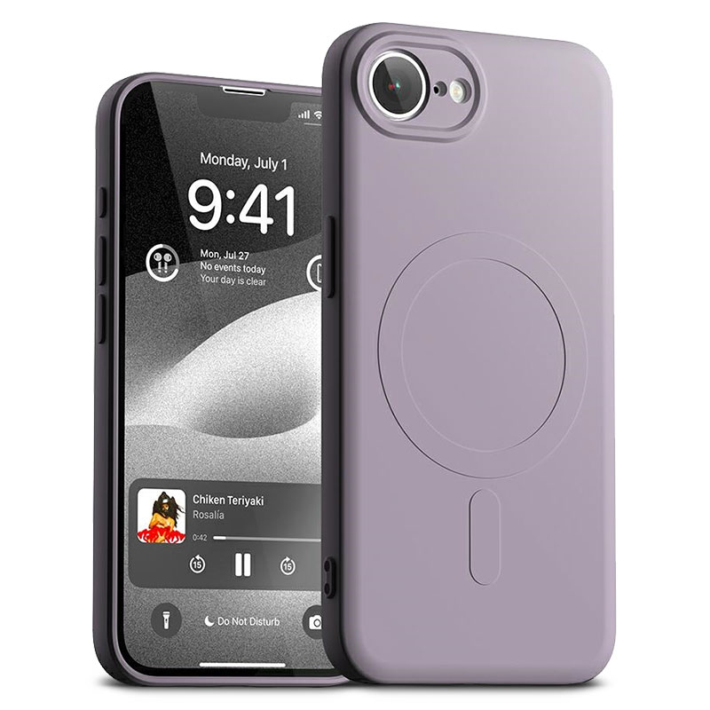 Coque MagSafe GOOSPERY Semi Silicone pour iPhone 16e