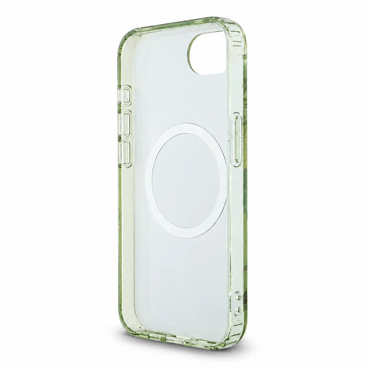 Vue intérieure de la coque GUESS avec anneau magnétique MagSafe