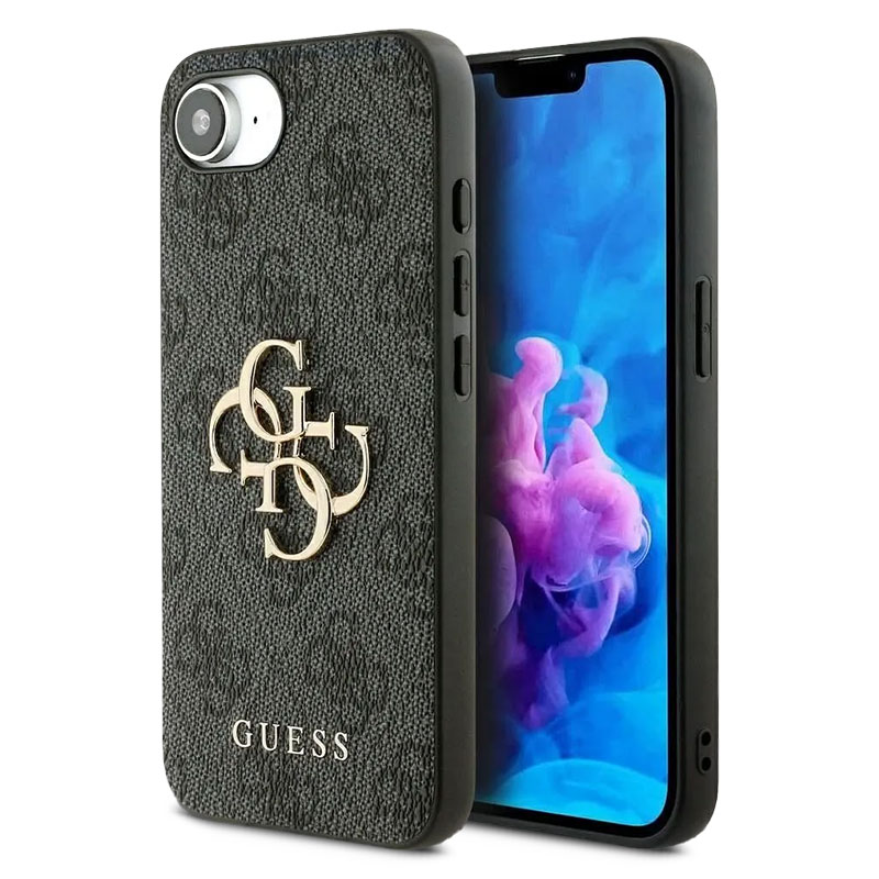 Coque GUESS avec Monogramme & Logo 4G pour iPhone 16e