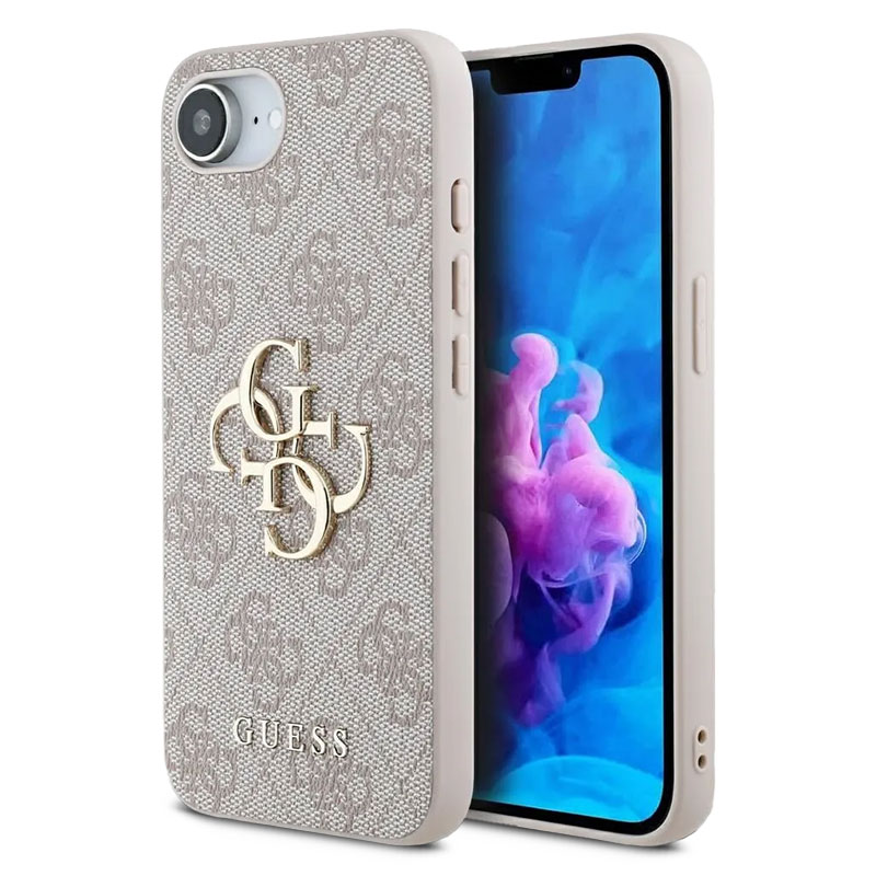 Coque GUESS avec Monogramme & Logo 4G pour iPhone 16e