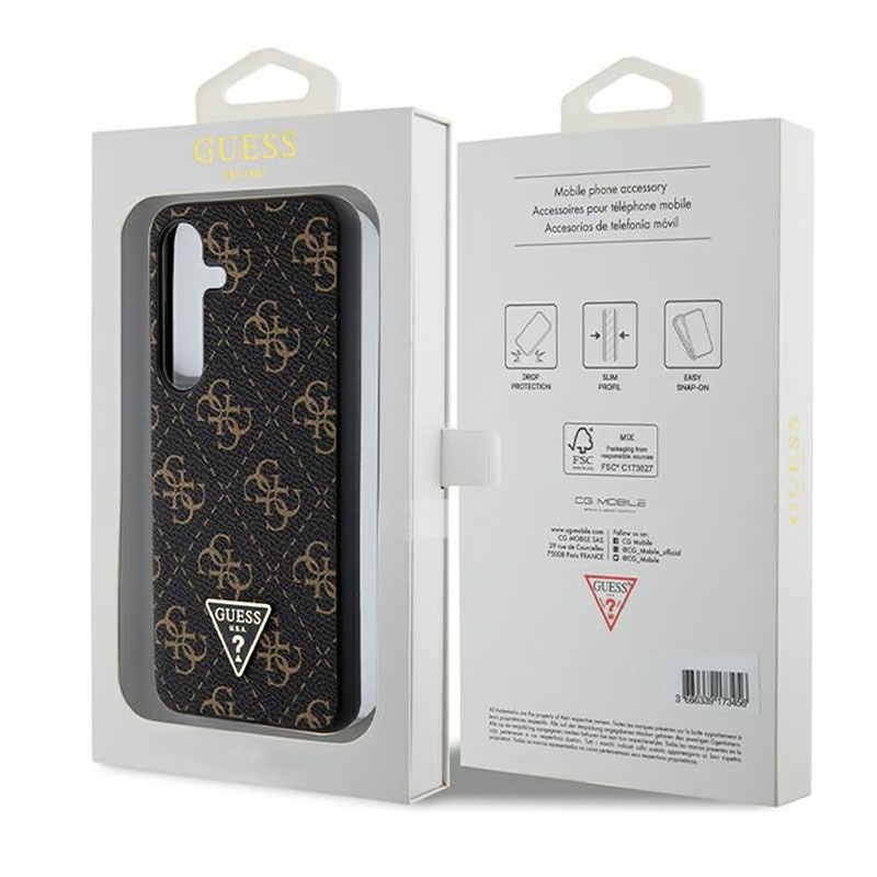 Coque GUESS Monogramme 4G Triangle