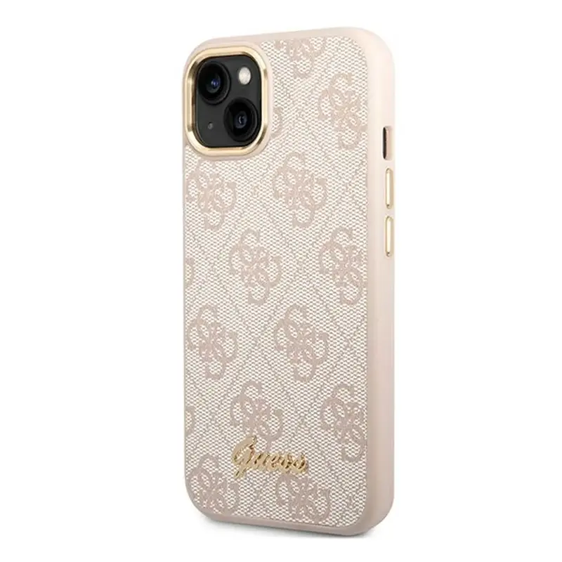 Coque GUESS avec Monogramme 4G & Logo Vintage Doré pour iPhone 14 Plus