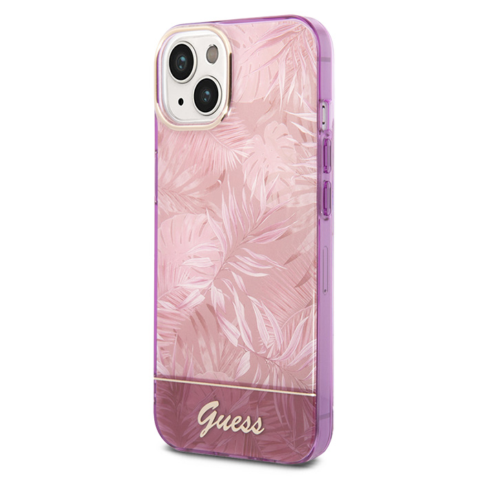 Coque GUESS Collection Jungle pour iPhone 14