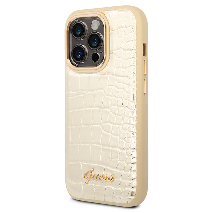 Coque GUESS Collection Croco pour iPhone 14 Pro
