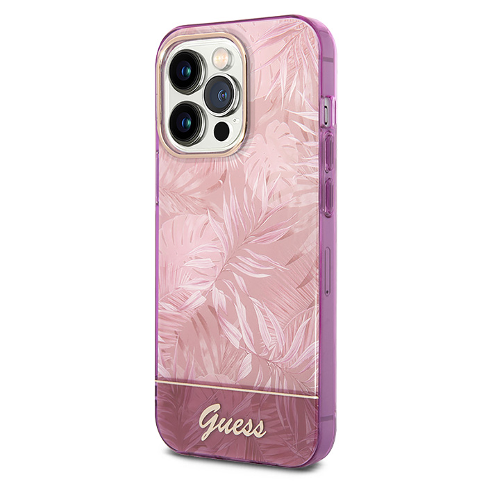 Coque GUESS Collection Jungle pour iPhone 14 Pro Max