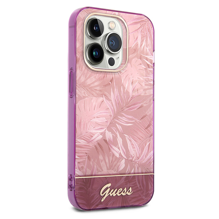 Coque GUESS Collection Jungle pour iPhone 14 Pro Max