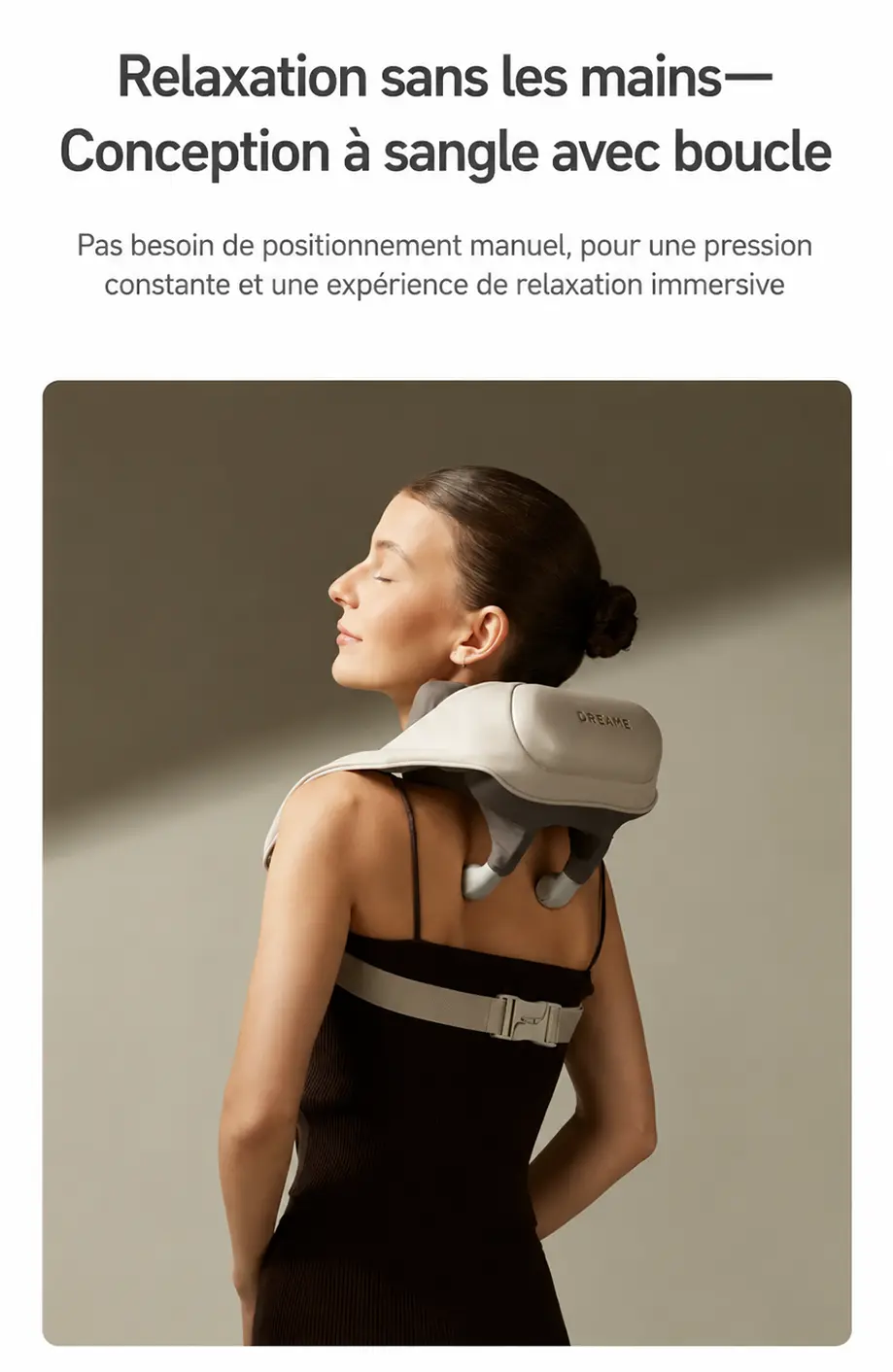 Commandes simplifiées avec guidage vocal et sécurité intégrée sur le DREAME N40 Pro