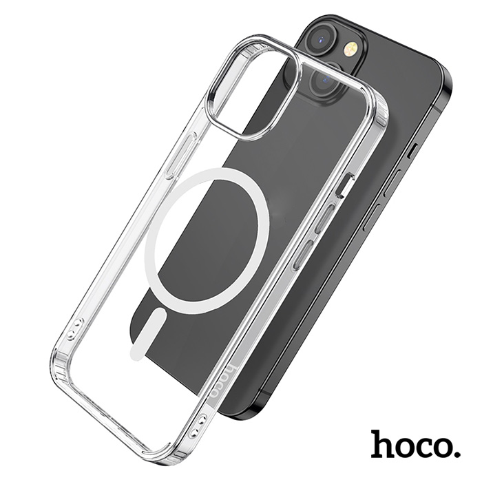 Coque Transparente HOCO Magnetic Série Compatible MagSafe pour iPhone 14 Plus