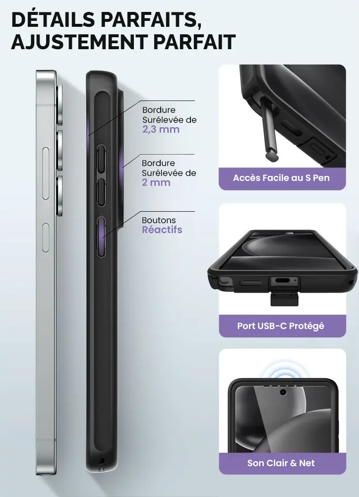 Coque Intégrale i-BLASON Cosmo Mag Aramide pour Galaxy S26 Ultra