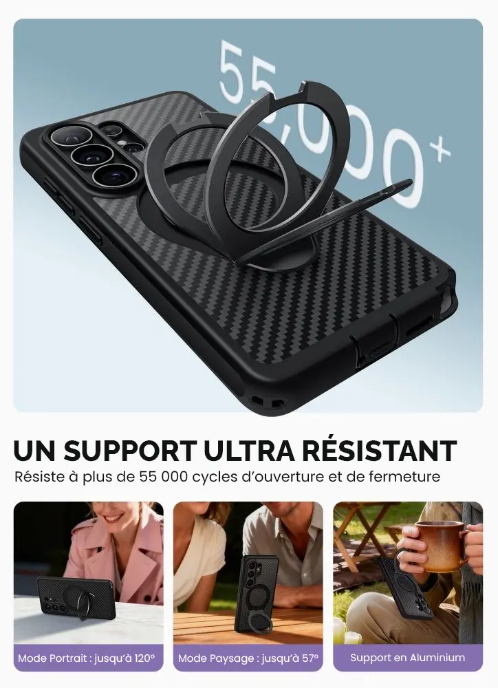 Coque Intégrale i-BLASON Cosmo Mag Aramide pour Galaxy S26 Ultra