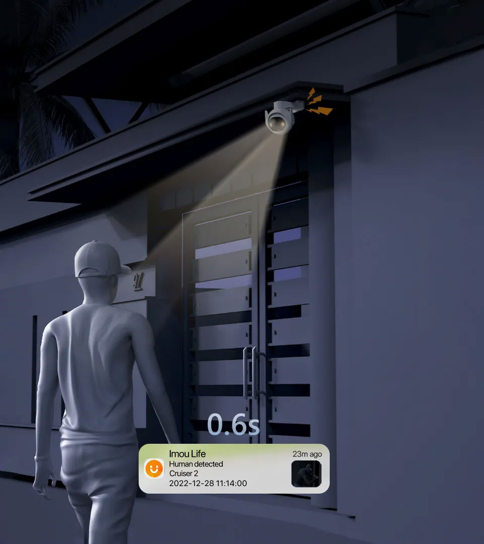 Caméra WiFi Extérieure IMOU Cruiser 2