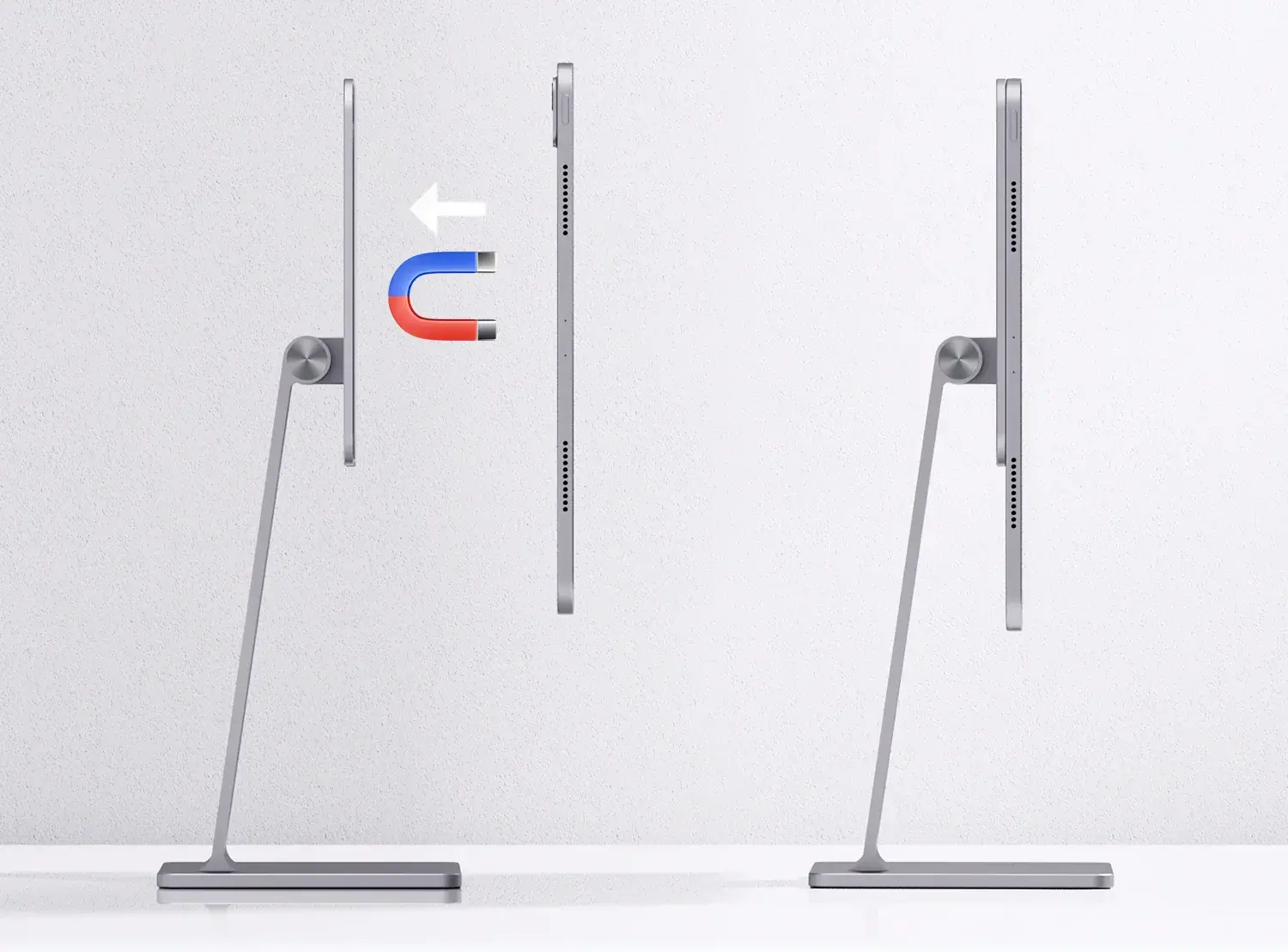 Support de Bureau INVZI MagFree Magnétique pour iPad Pro 11' et iPad Air 10,9' - Fixation magnétique