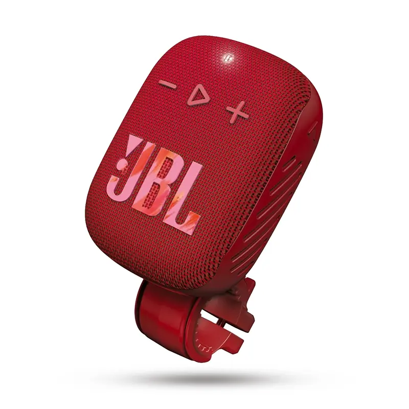 Enceinte Vélo JBL Wind 3 - Coloris Rouge