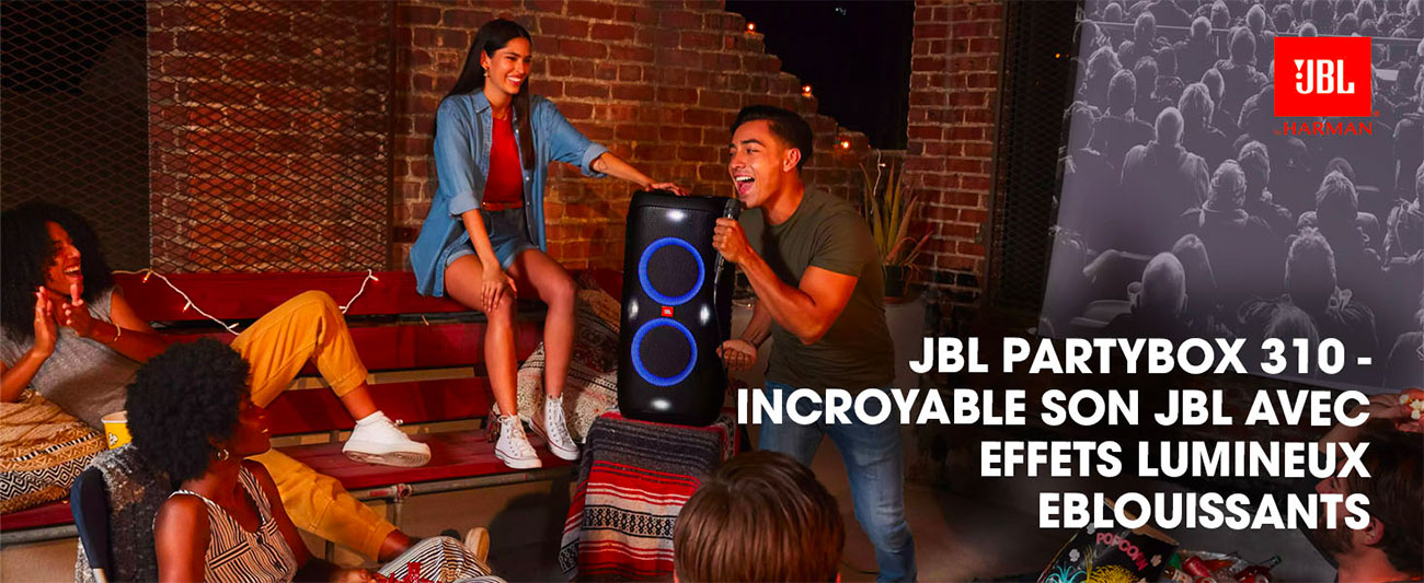 Enceinte Bluetooth JBL PartyBox 310