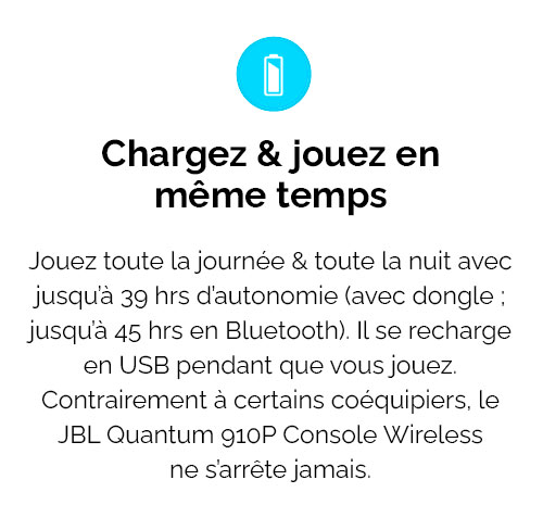 Casque Gaming Bluetooth JBL Quantum 910P Console Wireless