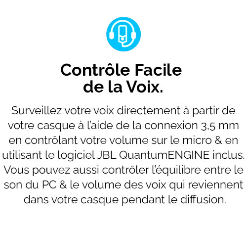 Microphone JBL Quantum Stream Studio Avec Logiciel JBL QuantumENGINE