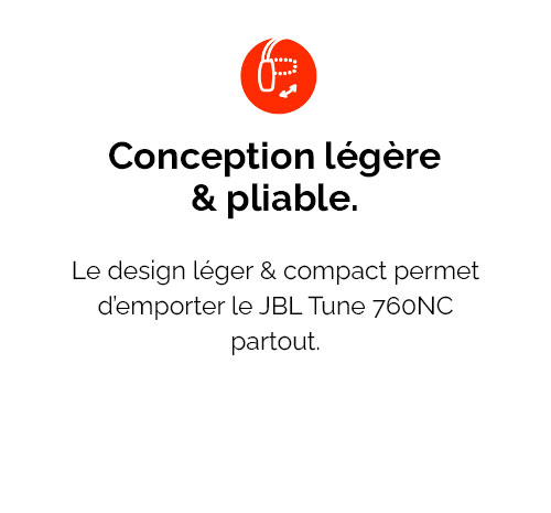Casque Bluetooth JBL Tune 760NC