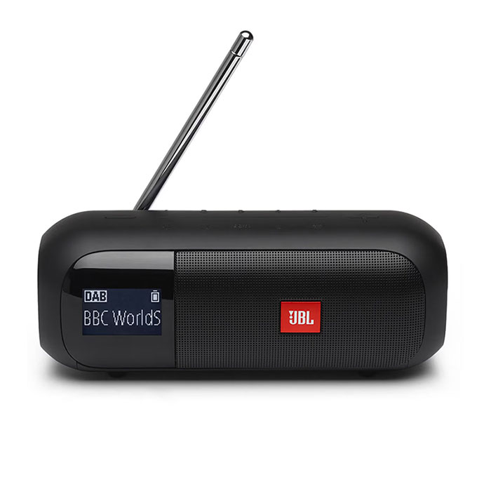 Radio FM/DAB/DAB+ Bluetooth JBL Tuner 2 avec Écran LCD Rétroéclairé | Étanche IPX7